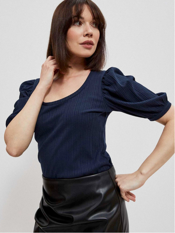 Moodo Sötétkék női blúz Moodo