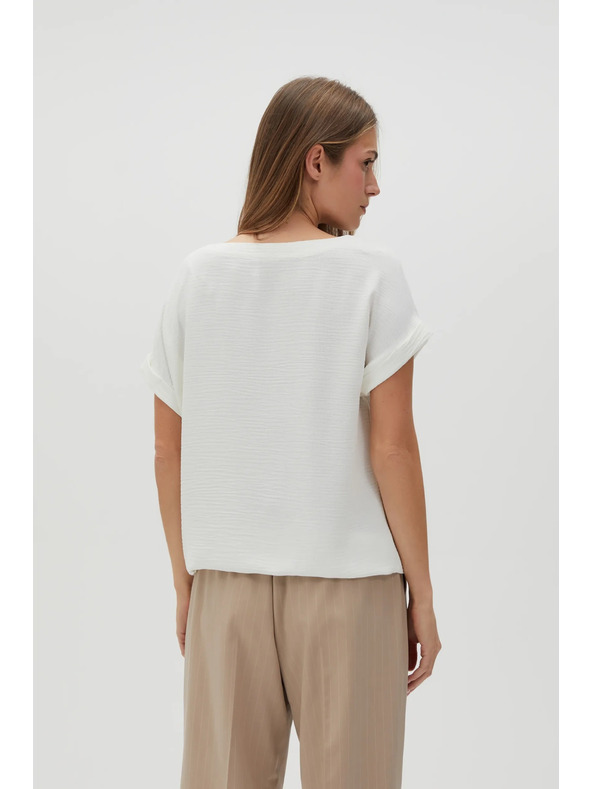 Moodo Women's White T-Shirt Moodo