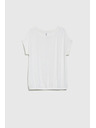 Moodo Women's White T-Shirt Moodo