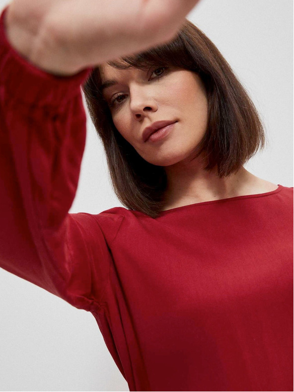 Moodo Piros női blúz Moodo