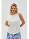Moodo Women's White T-Shirt Moodo