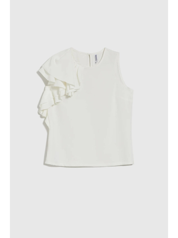Moodo Women's White T-Shirt Moodo