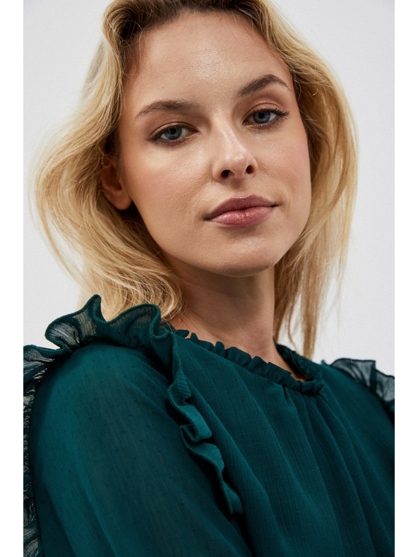 Moodo Zöld női blúz Moodo