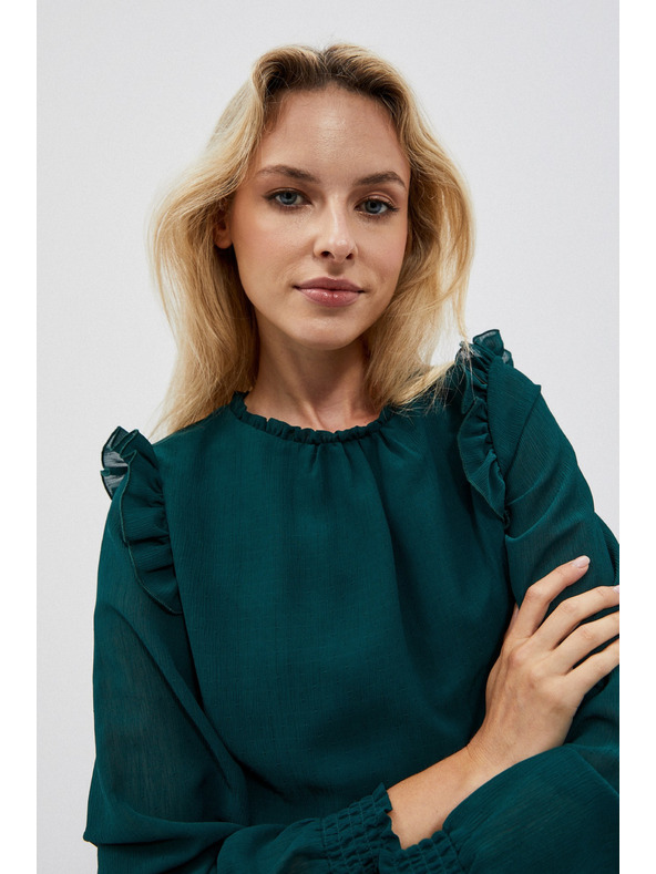 Moodo Zöld női blúz Moodo