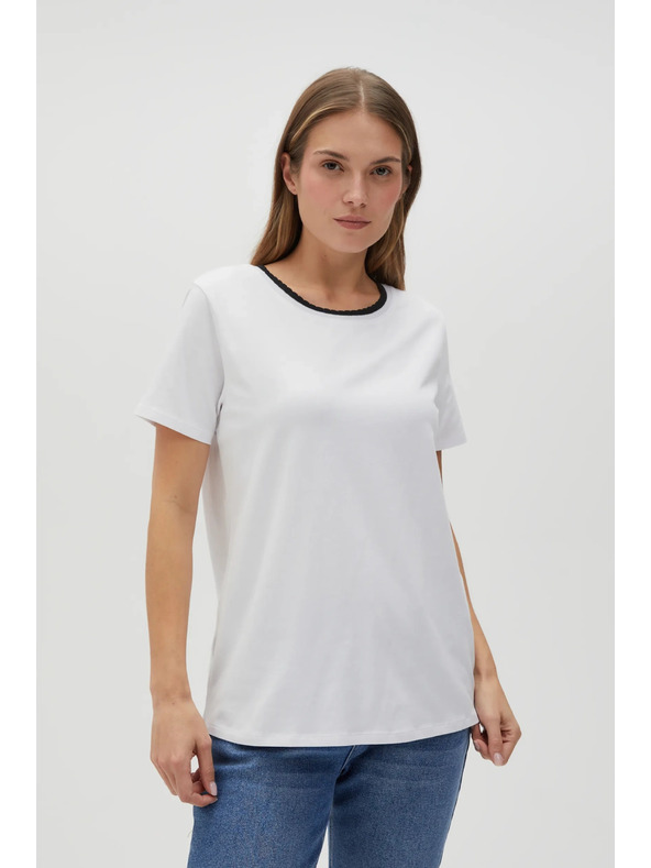 Moodo Fehér női póló Moodo