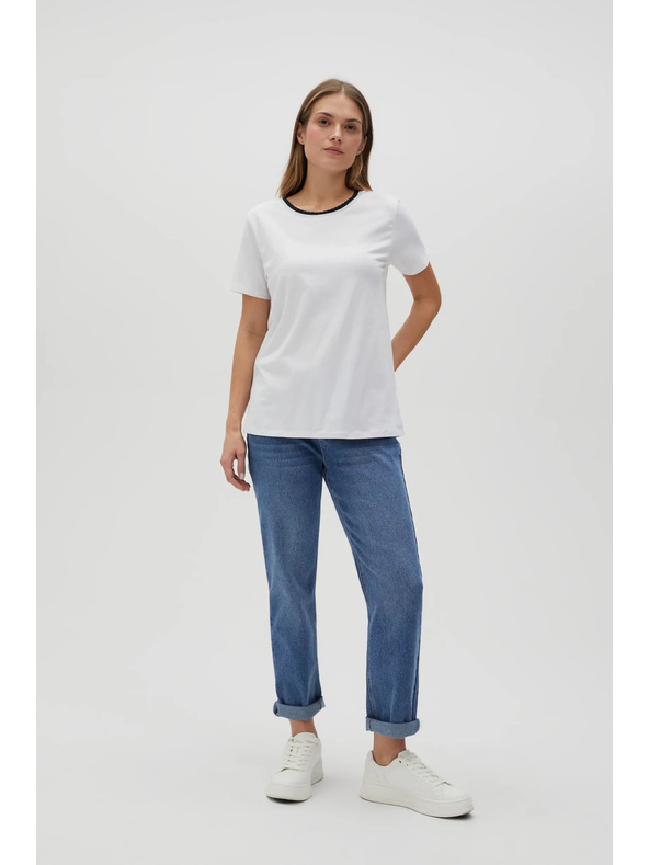 Moodo Fehér női póló Moodo