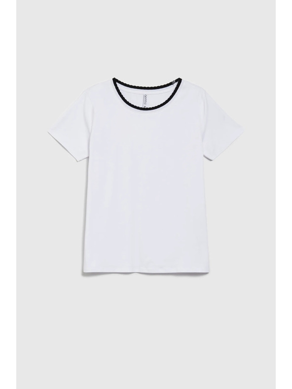 Moodo Fehér női póló Moodo