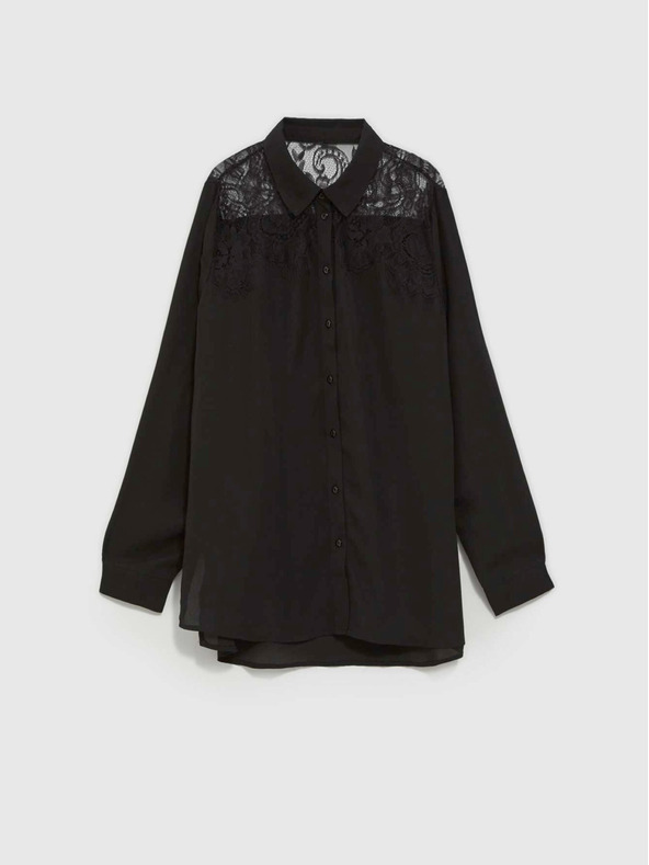 Moodo Fekete női ing Moodo