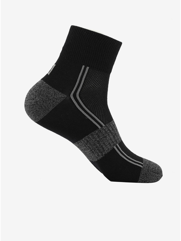 ALPINE PRO Uniszex zokni coolmax technológiával ALPINE PRO 3HARE 2 fekete