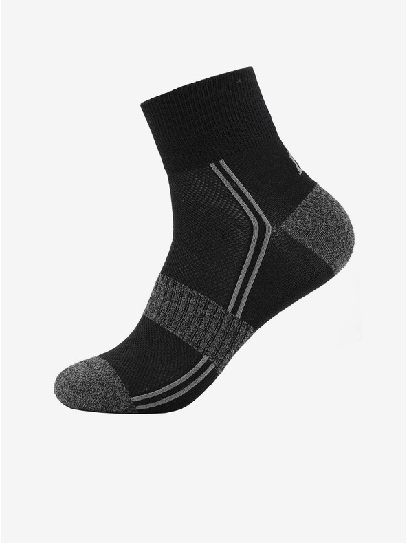 ALPINE PRO Uniszex zokni coolmax technológiával ALPINE PRO 3HARE 2 fekete