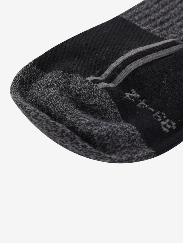 ALPINE PRO Uniszex zokni coolmax technológiával ALPINE PRO 3HARE 2 fekete