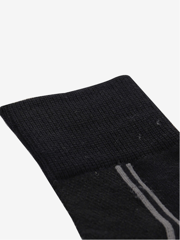 ALPINE PRO Uniszex zokni coolmax technológiával ALPINE PRO 3HARE 2 fekete