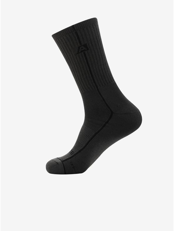 ALPINE PRO Unisex zokni antibakteriális kezeléssel ALPINE PRO BANFF 2 szürke