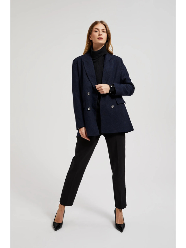 Moodo Moodo sötétkék női blézer