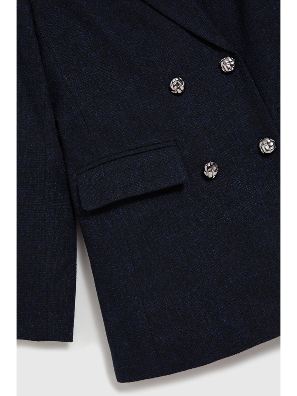 Moodo Moodo sötétkék női blézer