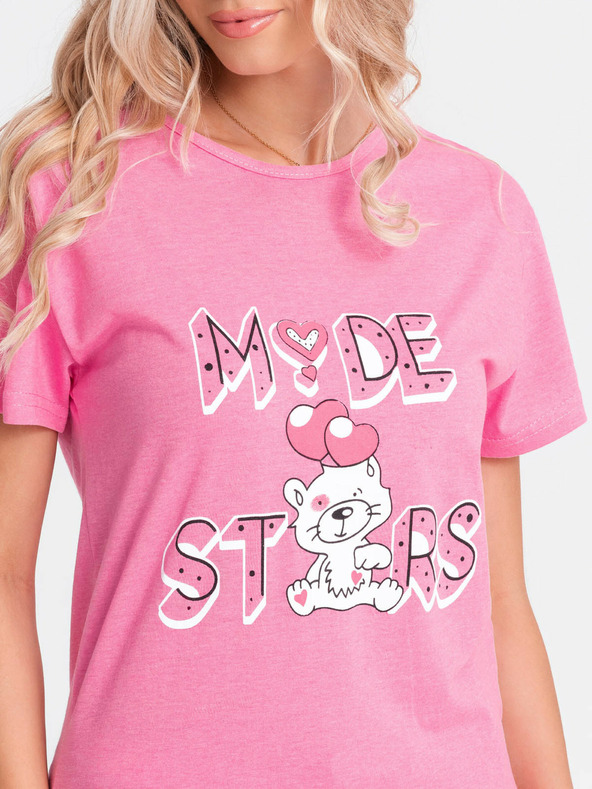 Edoti Női pizsama 350ULR - rózsaszín EDOTI