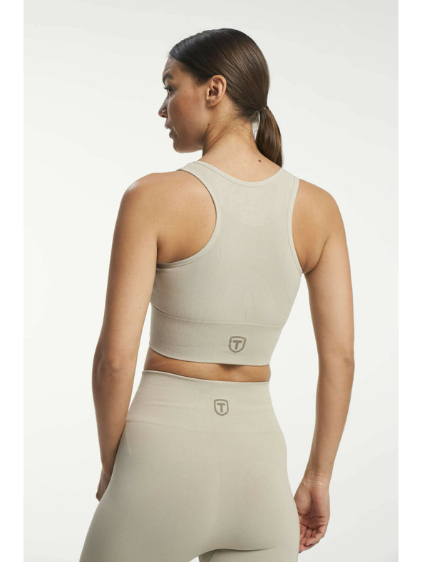 Tenson TENSON Seamless Top W női funkcionális felső - bézs