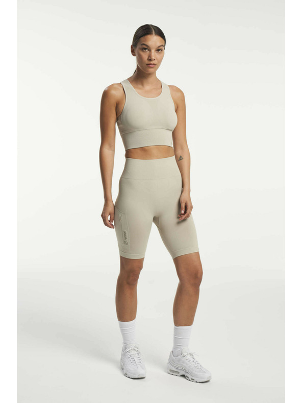 Tenson TENSON Seamless Top W női funkcionális felső - bézs