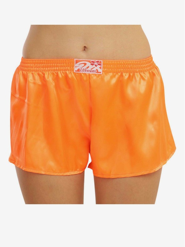 Styx Női Styx Classic Rubber Shorts szatén narancs Női Styx Classic Rubber Shorts szatén narancs
