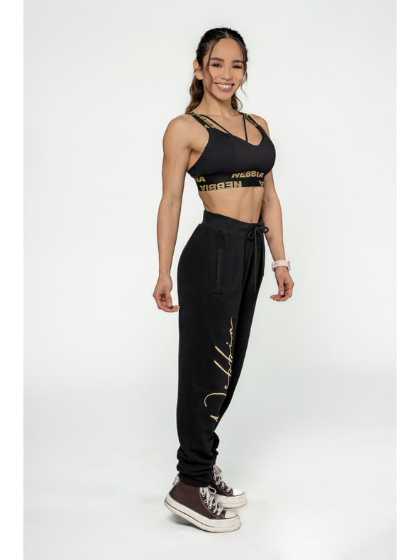 Nebbia NEBBIA INTENSE Iconic női sportmelltartó 844 Arany Nebbia