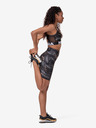 Nebbia Fekete női mintás rövid leggings Nebbia Biker rövidnadrág