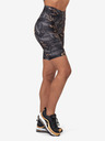 Nebbia Fekete női mintás rövid leggings Nebbia Biker rövidnadrág