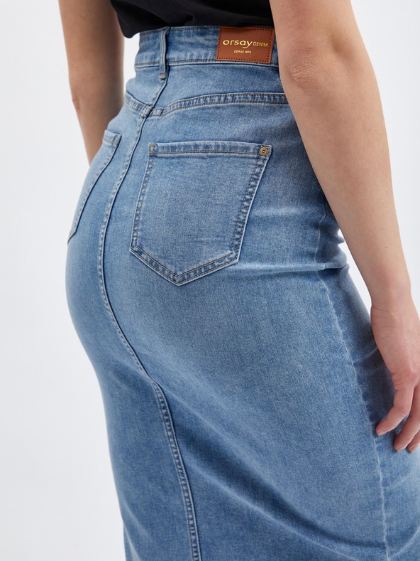 Orsay ORSAY kék női farmer szoknya