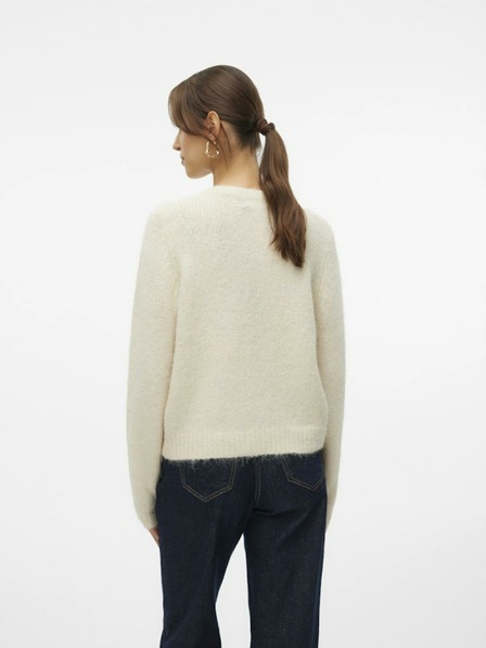 Vero Moda Krémszínű női kardigán Vero Moda Novah