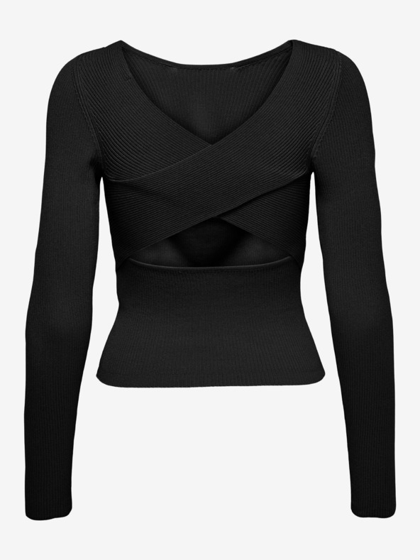 ONLY Fekete női kardigán hátsó résszel ONLY Emmy