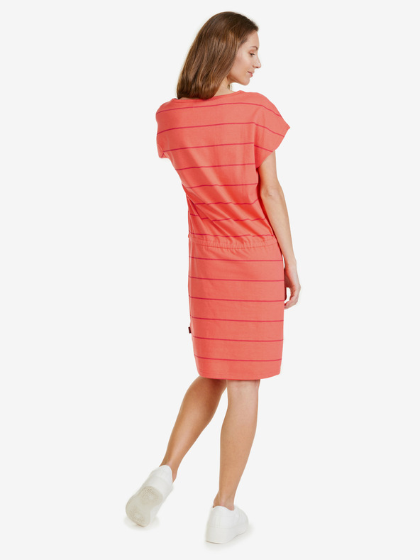 Sam 73 Narancssárga női csíkos ruha SAM 73 Francine