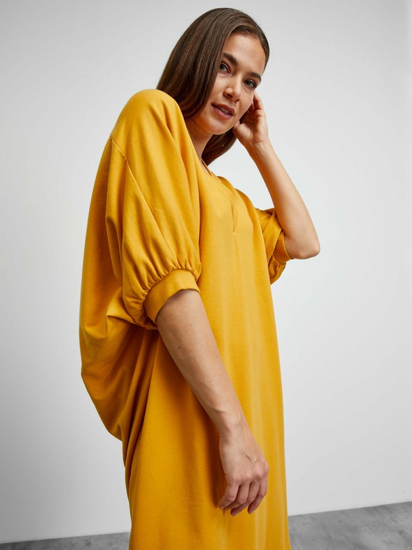 ZOOT.lab Mustár női laza melegítő ruha METROOPOLIS by ZOOT.lab Vanity Mustár női laza melegítő ruha ZOOT.lab