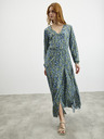 ZOOT.lab Kékeszöld női mintás hosszú ruha ZOOT.lab Eliane ZOOT.lab Eliane