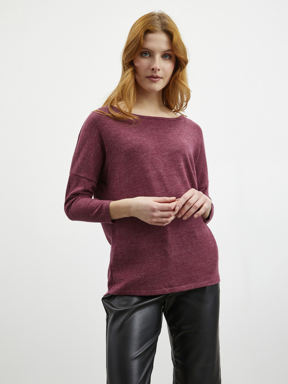 ZOOT.lab ZOOT.lab Aria burgundi női kötött póló