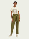 Scotch & Soda Bézs női póló Scotch & Soda Scotch & Soda