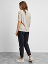 ZOOT.lab Bézs színű vászon póló METROOPOLIS by ZOOT.lab Oprah