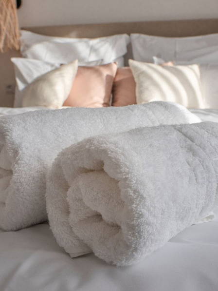 Kvalitex Frottír törölköző 70x140cm hotel fehér 450g/m2