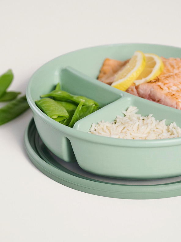 Mepal Világoszöld Mepal Bento tál három rekesszel Cirqula 250+250+500 ml