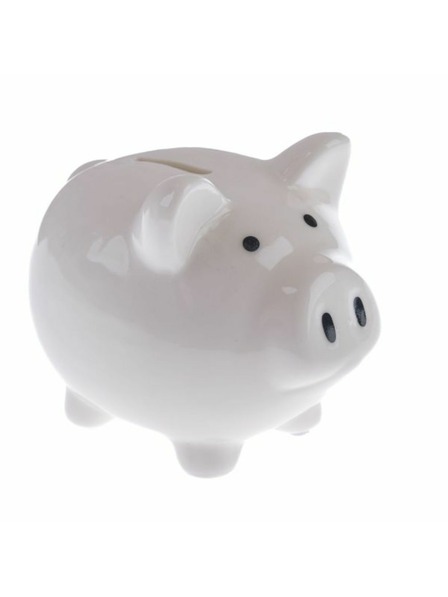 Casa de Engel Kerámia persely - malac, fehér, 1/48