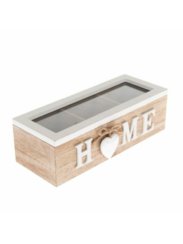 Casa de Engel Fa doboz 3 rekesszel, 4/24