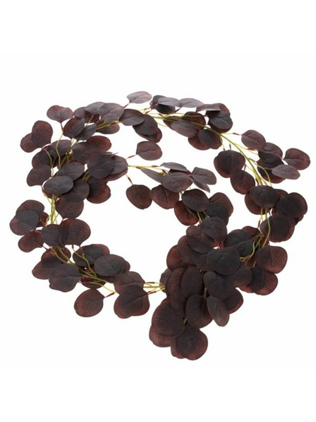 Casa de Engel Művirág girland - eukaliptusz, bordó, 0/200