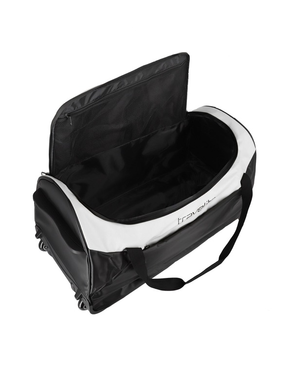 Travelite Travelite Basics Trolley utazótáska Fekete/fehér