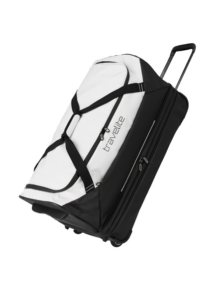 Travelite Travelite Basics kerekes düftin exp. Fekete/fehér