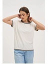 Moodo Women's White T-Shirt Moodo