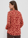 Moodo Bor-narancs női virágos blúz Moodo