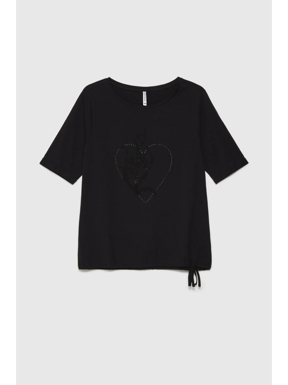 Moodo Fekete női póló Moodo