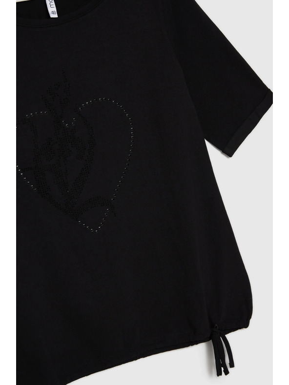 Moodo Fekete női póló Moodo