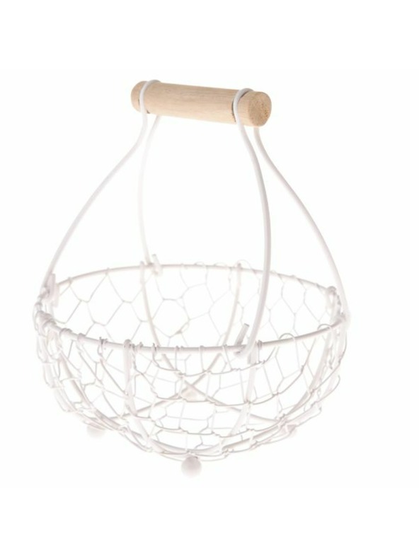 Casa de Engel Fém kosár, fehér, 0/60