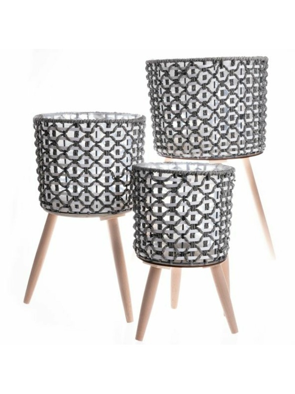 Casa de Engel Papírkosár falábakon - 3 darabos készlet, 0/3