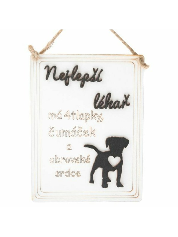 Casa de Engel Fa függő tábla felirattal (CZ), 0/50