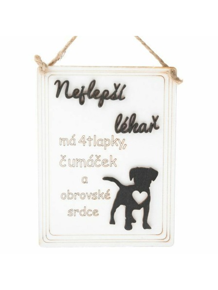 Casa de Engel Fa függő tábla felirattal (CZ), 0/50